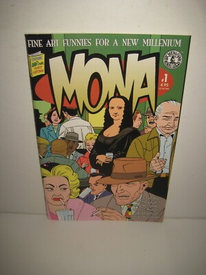 Mona #1 1999 Kitchen Sink Press FINE ART FUNNIES Jamie Hernandez-image
