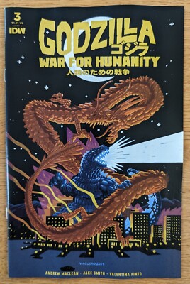 Godzilla: The War for Humanity #3 Cover A (MacLean) (2023)-image