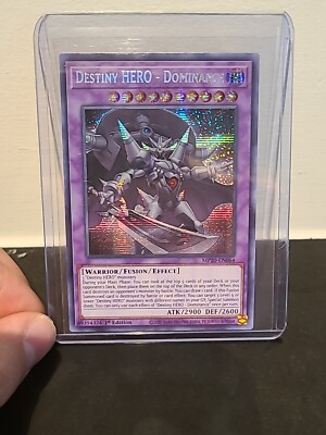 Yugioh Destiny HERO - Dominance MP20-EN064 Secret Rare 1st Ed NM/HOLO-image