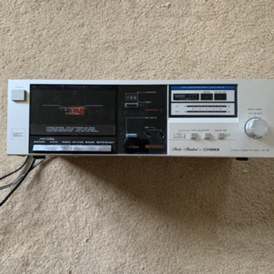 Fisher CR-35 Stereo Cassette Deck **Untested**-image