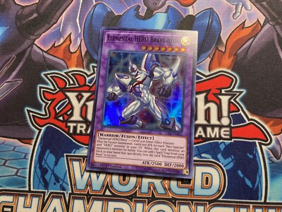 Elemental HERO Brave Neos SAST-EN035 1st Super Rare NM Yugioh Card-image