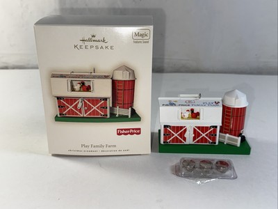 2008 Hallmark Keepsake Fisher-Price Play Family Farm Magic Sound Ornament-image