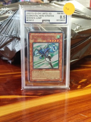 2002 Yu-Gi-Oh Elemental Hero Statos AGS 8.5-image