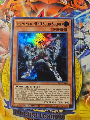 Elemental HERO Solid Soldier CT15-EN003 2018 Mega-Tins Limited Edition-image