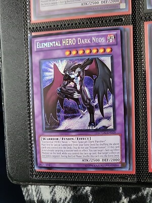 Yugioh Elemental HERO Dark Neos Secret Rare LCGX-EN059 NM-image