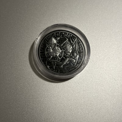 Yu-Gi-Oh! Elemental HERO Flame Wingman  - YCS Pre-Reg Coin - Silver-image