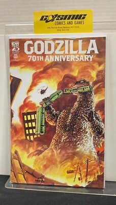 GODZILLA: 70th ANNIVERSARY #1 (2024) COVER A E.J. SU IDW COMICS-image