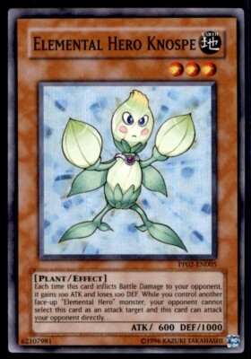 Yu-Gi-Oh! Elemental Hero Knospe #PP02-EN005 Light Play-image