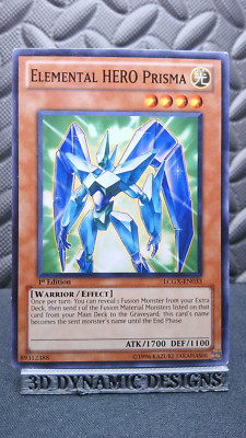 | Yugioh Elemental HERO Prisma LCGX-EN033 1st Edition  VLP 🔥 |-image