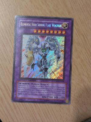 Yu-Gi-Oh! Elemental Hero Shining Flare Wingman (CT03-EN004) Near Mint-image