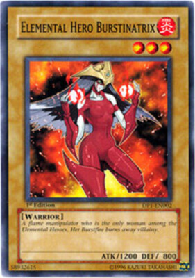 Elemental Hero Burstinatrix - DP1-EN002 - Common - Unlimited Edition x1 - Lightl-image