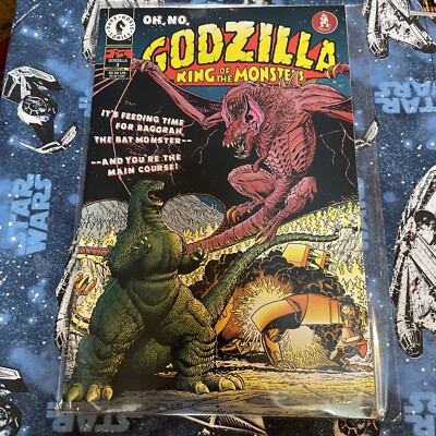 Godzilla: King of the Monsters #3 - Arthur Adams Cover Art. VF+ 1995-image