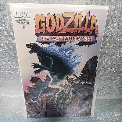 Godzilla The Half-Century War #1 (2012 IDW Comics) Stokoe Cover A 9.6-9.8 NM+-image