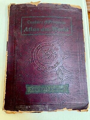 Vintage Century of Progress Atlas of the World 1933 Worlds Fair Souvenir Book-image
