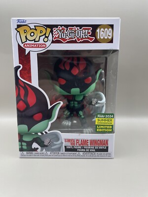 Funko Pop! Yu-Gi-Oh! - Elemental Hero Flame Wingman Funko 2024 Summer Conv.  LE-image