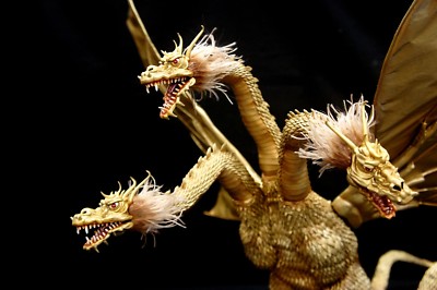 King Ghidorah Gigantic Art Statue 30 cm 1:6  scale size Toho Godzilla 1964-image