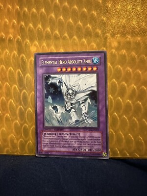 Yu-Gi-Oh Elemental Hero Absolute Zero YG04-EN001 Ultra Rare Promo NM-image