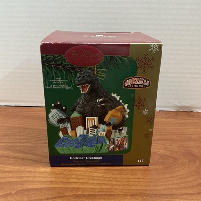 Godzilla 2006 Carlton Christmas Ornament w/Sound Music Theme and Roar 2006 #147-image