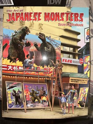 Godzilla The Art of Japanese Monsters by Sean Linkenback Unread Brand New-image