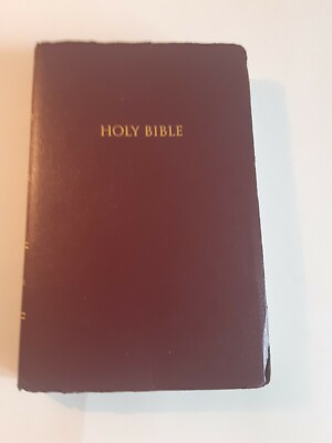 Holly Bible King James Version Red Letter Dictionary Concordance 162R-image