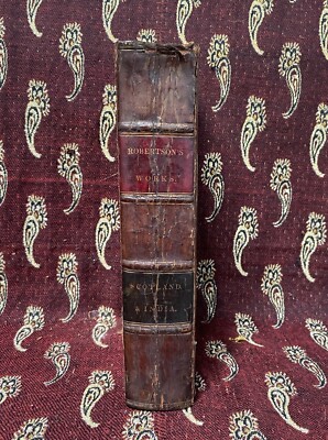 History Of Scotland..Queen Mary & King James VI + Ancient India  Robertson 1829-image