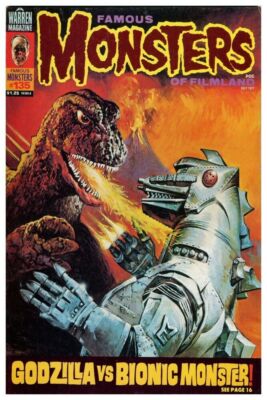 285067 MONSTER MAGAZINE GODZILLA PRINT POSTER-image