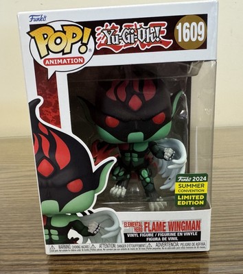 Funko Pop! Elemental Hero Flame Wingman #1609 - Yu-Gi-Oh! - 2024 SDCC Convention-image