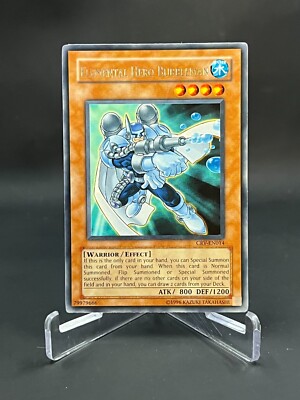 Yugioh! Elemental Hero Bubble Unlimited Edition CRV-EN014 Rare B-image