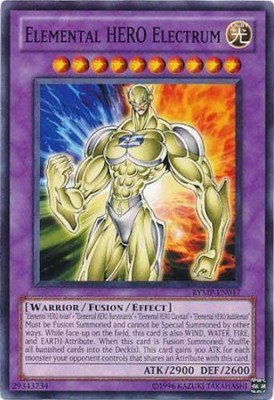 Elemental HERO Electrum - RYMP-EN017 - Common - Unlimited Edition NM YuGiOh!  Ra-image