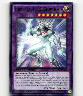 Yugioh Elemental HERO Glow Neos - Speed Duel GX: Midterm Destruction-image