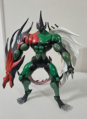 Elemental Hero Flame Wingman Vintage Yu-Gi-Oh GX Figure 2005 Mattel-image