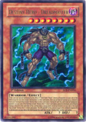 Yugioh! MP Destiny Hero - Dreadmaster - EOJ-EN004 - Ultra Rare - 1st Edition Mod-image