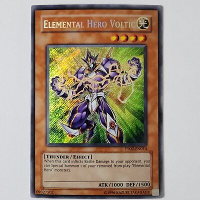 Elemental Hero Voltic - PP02-EN014 - VLP/NM - Secret Rare - Unlimited - Yugioh-image