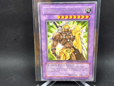 YuGiOh Elemental Hero Wildedge DR04-EN095 Dark Revelation Rare LP (B)-image