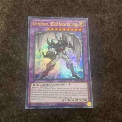 Yu-Gi-Oh! TCG Elemental HERO Neos Kluger GFP2-EN003 Ultra Rare 1st Edition NM-image