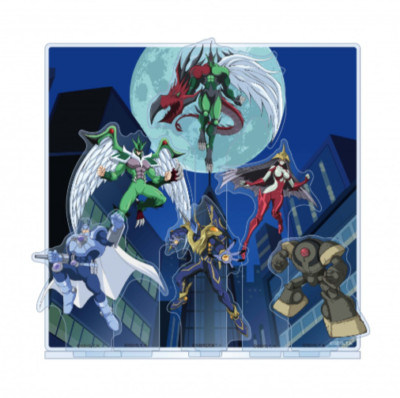 Yu-Gi-Oh! Elemental Hero Acrylic Stand Diorama 130×130mm japan anime-image