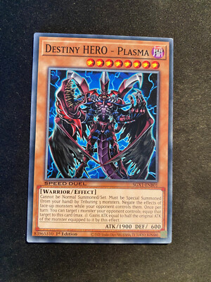 Destiny HERO - Plasma - SGX1-ENB01 - Common - 1st Edition - Speed Duel N/M-image