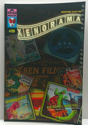 XENORAMA #25 2019 8MM HOME MOVIES BOX ART DIGEST MAGAZINE GODZILLA RODAN GHIDRAH-image
