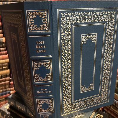 Easton Press: SIGNED: PETER MATTHIESEN: LOST MAN'S RIVER: FLORIDA EVERGLADES-image