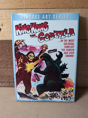 King Kong vs Godzilla DVD Vintage Art Series  New Sealed-image