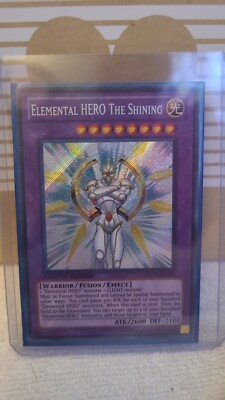 Yu-Gi-Oh! TCG Elemental HERO The Shining 2012 Premium Tin PRC1-ENV01 Limited...-image
