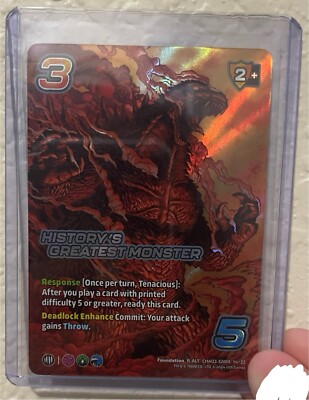 History's Greatest Monster (Alt Art) - Challenger Series: Godzilla-image
