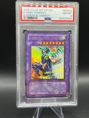 Yugioh TCG Elemental Hero Tempest EEN-EN034 Elemental Energy-1st Edition-image