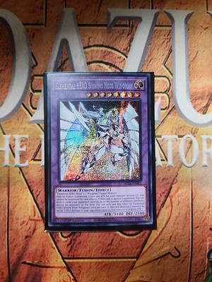 Elemental HERO Shining Neos Wingman MP24-EN062 Prismatic Secret Rare 1st Ed NM -image