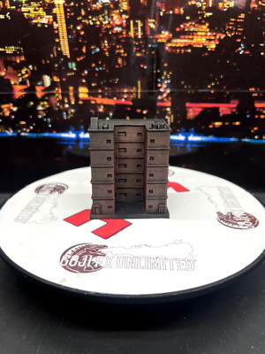 Building #014 Scaled for SH Monsterarts Hiya Gundam Godzilla Evangelion-image