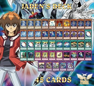 YuGiOh GX! Complete Jaden Yuki Elemental HERO Deck! Neos Knight + Chaos + Bonus-image