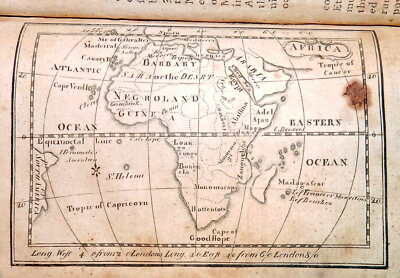 1796 Elements of Geography by Workman. 7 Maps.  Philadelphia 1796-image