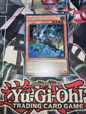 Elemental Hero Liquid Soldier Secret Rare Limited Edition LDS3-EN103 Yugioh-image