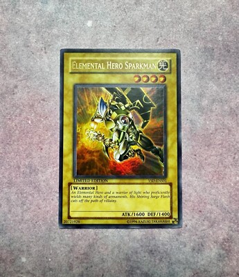 Elemental Hero Sparkman - YSD-ENS01 - Limited Edition - NEAR MINT!!-image
