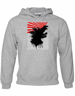 Japanese Monster Art Hoodie - Funny Godzilla Movie Film Cult daikaiju Gojira TV-image